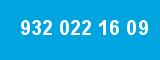 932 022 16 09 932 022 16 09